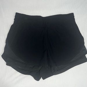 Black Apana Gym Shorts